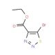 Ethyl 5-bromo-1,2,3-thiadiazole-4-carboxylate (CAS 6439-91-4) - chemical structure image
