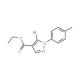 Ethyl 5-bromo-1-(4-methylphenyl)-1H-pyrazole-4-carboxylate - chemical structure image
