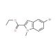 Ethyl 5-bromo-1-methyl-1H-indole-2-carboxylate (CAS 91844-20-1) - chemical structure image