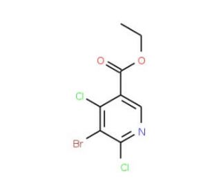 Ethyl 5-bromo-4,6-dichloronicotinate - chemical structure image