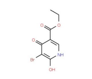 Ethyl 5-Bromo-4,6-dihydroxynicotinate (CAS 89978-58-5) - chemical structure image