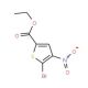 Ethyl 5-bromo-4-nitrothiophene-2-carboxylate - chemical structure image