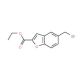 ethyl 5-(bromomethyl)-1-benzofuran-2-carboxylate - chemical structure image