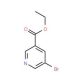 Ethyl 5-bromopyridine-3-carboxylate (CAS 20986-40-7) - chemical structure image