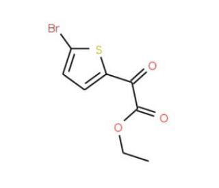 Ethyl (5-bromothien-2-yl)glyoxylate (CAS 22098-10-8) - chemical structure image