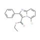 Ethyl 5-chloro-2-phenylimidazo[1,2-a]pyridine-3-carboxylate - chemical structure image