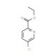 Ethyl 5-chloro-2-pyridinecarboxylate (CAS 128072-93-5) - chemical structure image
