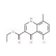 Ethyl 5-chloro-8-methyl-4-oxo-1,4-dihydroquinoline-3-carboxylate (CAS 351893-52-2) - chemical structure image