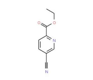 Ethyl 5-cyano-2-pyridinecarboxylate (CAS 41051-03-0) - chemical structure image