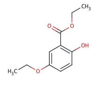 Ethyl-5-ethoxy-2-hydroxybenzoate (CAS 14160-70-4) - chemical structure image