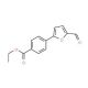 Ethyl (5-formyl-2-furyl)benzoate (CAS 19247-87-1) - chemical structure image