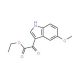Ethyl (5-methoxy-1H-indol-3-yl)oxoacetate (CAS 14771-33-6) - chemical structure image