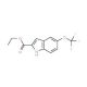 Ethyl 5-(trifluoromethoxy)indole-2-carboxylate (CAS 175203-82-4) - chemical structure image