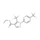ethyl 5-(trifluoromethyl)-1-[5-(trifluoromethyl)pyridin-2-yl]-1H-pyrazole-4-carboxylate - chemical structure image