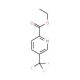 Ethyl 5-(trifluoromethyl)picolinate (CAS 128072-94-6) - chemical structure image