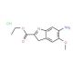 Ethyl 6-Amino-5-methoxyindole-2-carboxylate Hydrochloride (CAS 1189986-62-6) - chemical structure image