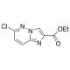 Ethyl 6-Chloroimidazo[1,2-b]pyridazine-2-carboxylate (CAS 64067-99-8) - chemical structure image