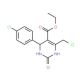 ethyl 6-(chloromethyl)-4-(4-chlorophenyl)-2-oxo-1,2,3,4-tetrahydropyrimidine-5-carboxylate - chemical structure image
