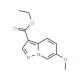Ethyl 6-methoxypyrazolo[1,5-a]pyridine-3-carboxylate (CAS 885276-41-5) - chemical structure image