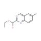 Ethyl-6-methyl-2-quinazolinecarboxylate (CAS 1159976-37-0) - chemical structure image