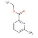 Ethyl 6-methylpyridine-2-carboxylate (CAS 39640-51-2) - chemical structure image