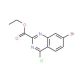 Ethyl 7-bromo-4-chloroquinazoline-2-carboxylate (CAS 1189105-79-0) - chemical structure image