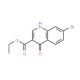 Ethyl 7-bromo-4-hydroxyquinoline-3-carboxylate (CAS 179943-57-8) - chemical structure image