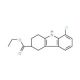 Ethyl 8-chloro-2,3,4,9-tetrahydro-1H-carbazole-3-carboxylate - chemical structure image