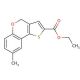 Ethyl 8-methyl-4H-[1]-benzopyrano[4,3-b]thiophene-2-carboxylate (CAS 351003-39-9) - chemical structure image
