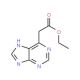 Ethyl (9H-purin-6-yl)acetate (CAS 2228-04-8) - chemical structure image