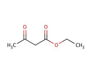 Ethyl acetoacetate (CAS 141-97-9) - chemical structure image
