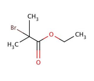 Ethyl &alpha;-bromoisobutyrate (CAS 600-00-0) - chemical structure image
