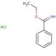 Ethyl benzimidate hydrochloride (CAS 5333-86-8) - chemical structure image