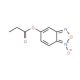 Ethyl benzofuroxan-5-carboxylate (CAS 17348-71-9) - chemical structure image