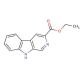 Ethyl β-carboline-3-carboxylate (β-CCE) (CAS 74214-62-3) - chemical structure image