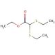 Ethyl bis(ethylthio)acetate (CAS 20461-95-4) - chemical structure image
