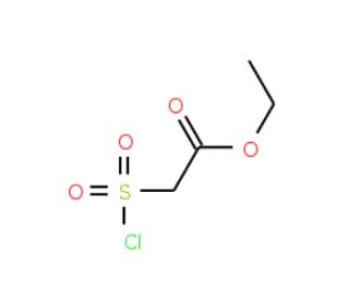 ethyl (chlorosulfonyl)acetate (CAS 55896-93-0) - chemical structure image