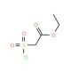 ethyl (chlorosulfonyl)acetate (CAS 55896-93-0) - chemical structure image