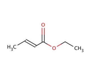 Ethyl crotonate (CAS 623-70-1) - chemical structure image