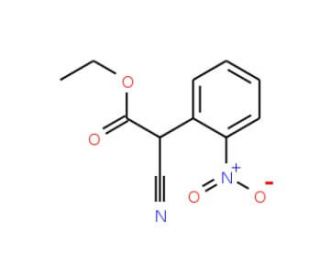 Ethyl Cyano(2-nitrophenyl)acetate - chemical structure image