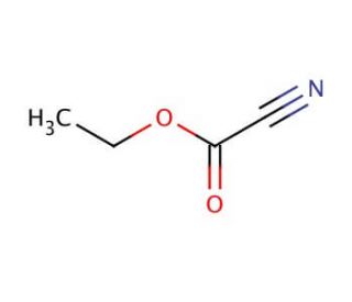 Ethyl Cyanoformate (CAS 623-49-4) - chemical structure image