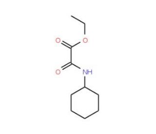 Ethyl (cyclohexylamino)(oxo)acetate - chemical structure image