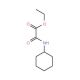 Ethyl (cyclohexylamino)(oxo)acetate - chemical structure image
