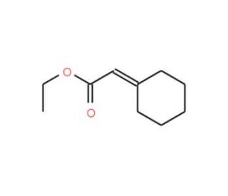 Ethyl cyclohexylideneacetate (CAS 1552-92-7) - chemical structure image