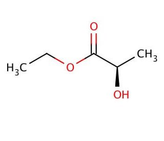 Ethyl D-Lactate - chemical structure image
