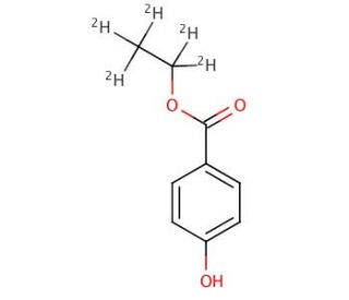 Ethyl-d5 Paraben (CAS 126070-21-1) - chemical structure image