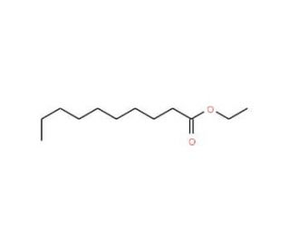 Ethyl decanoate (CAS 110-38-3) - chemical structure image