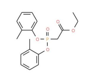 Ethyl Di-o-tolylphosphonoacetate (CAS 188945-41-7) - chemical structure image