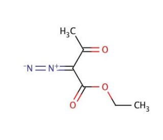 Ethyl diazoacetoacetate (CAS 2009-97-4) - chemical structure image