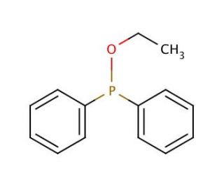 Ethyl diphenylphosphinite (CAS 719-80-2) - chemical structure image